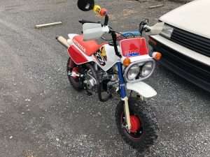 Lampu Depan Monkey Baja