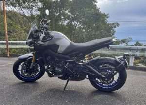 MT-09 Custom Tampak Samping