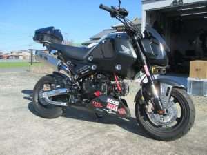 Tampak Samping Grom Custom