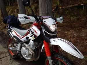 Yamaha Serow250 Tampak Depan