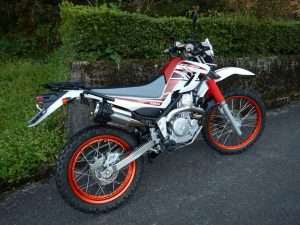 Yamaha Serow250 Tampak Samping