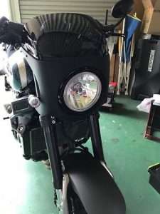 Lampu depan polos