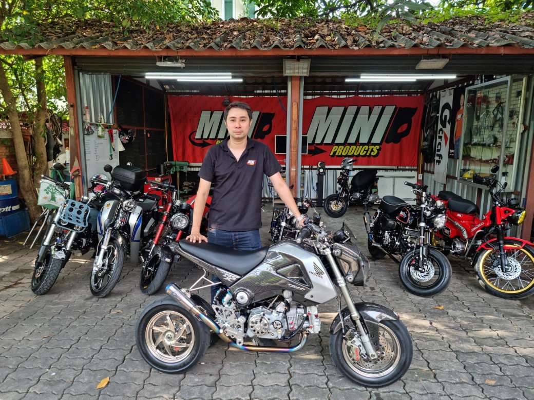Modifikasi MSX 125 Grom Frank