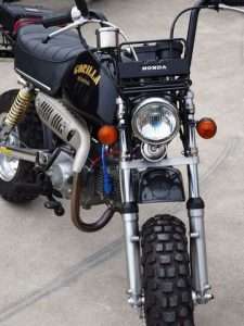 Tampak Depan Honda Gorilla