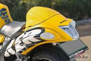 Bagian Belakang Suzuki Hayabusa