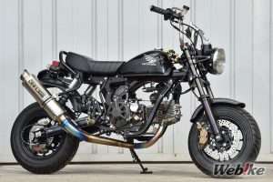Modifikasi Monkey 50 All Black G-Craft Japan Custom Culture