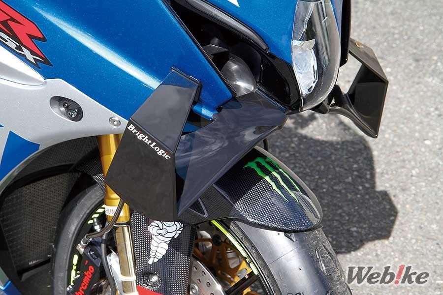 Winglet GSX1000R winglet gsx1000r - Modifikasi GSX-R1000R oleh BrightLogic Japan Custom Culture