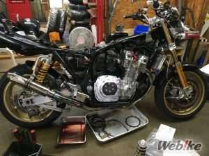 Proses Modifikasi XJR1300
