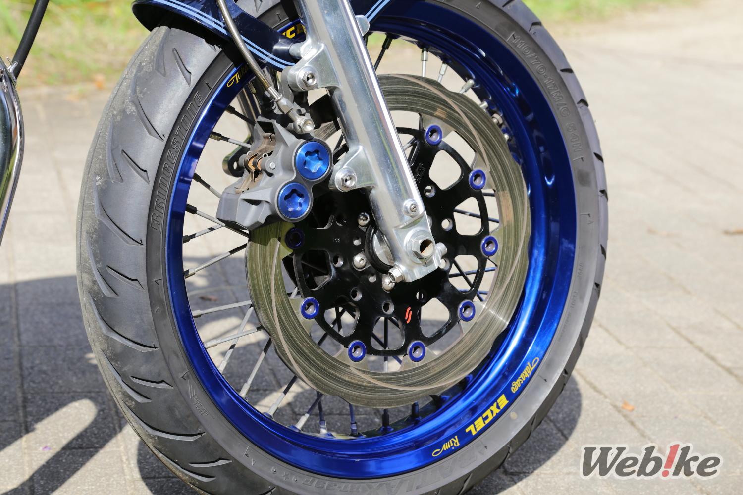 Ban Depan Yamaha SR400 9-GATE