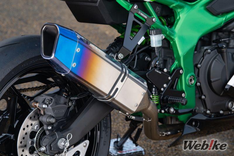 Silencer IKAZUCHI TRICK STAR ZX-25R
