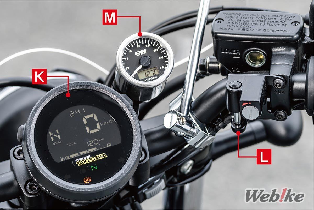 Speedometer Rebel Takegawa