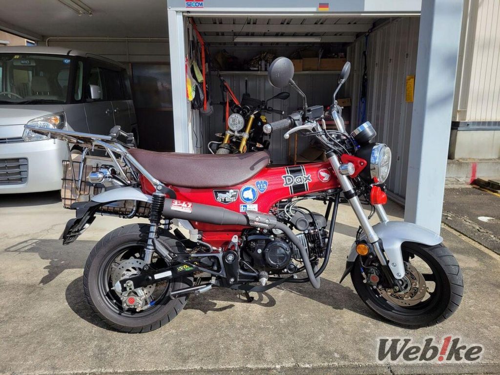 Modifikasi Honda DAX 125 Power Boosting Japan Custom Culture
