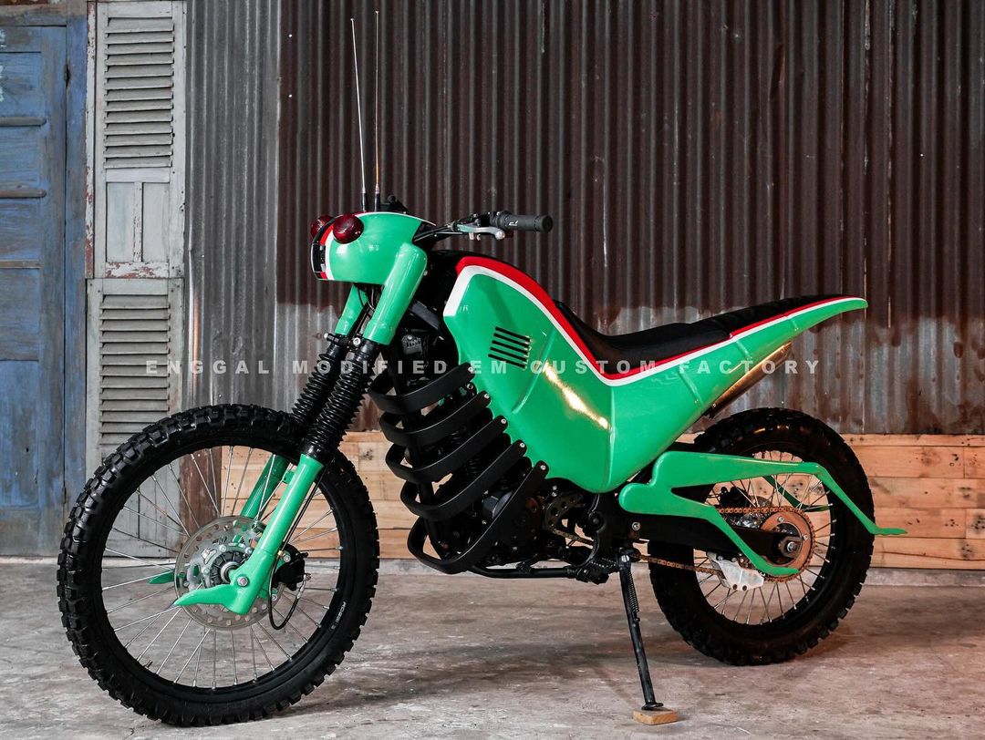 Modifikasi KLX Kamen Rider