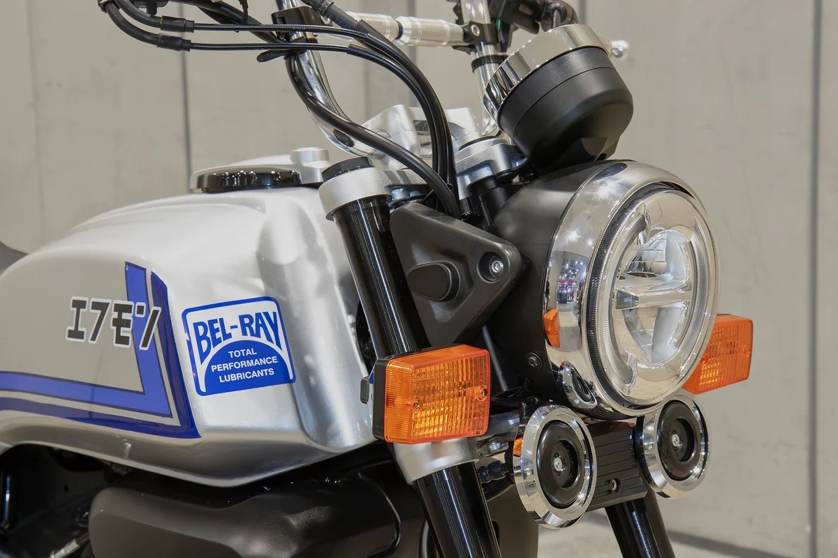 Monkey 125 Custom Silver Blue