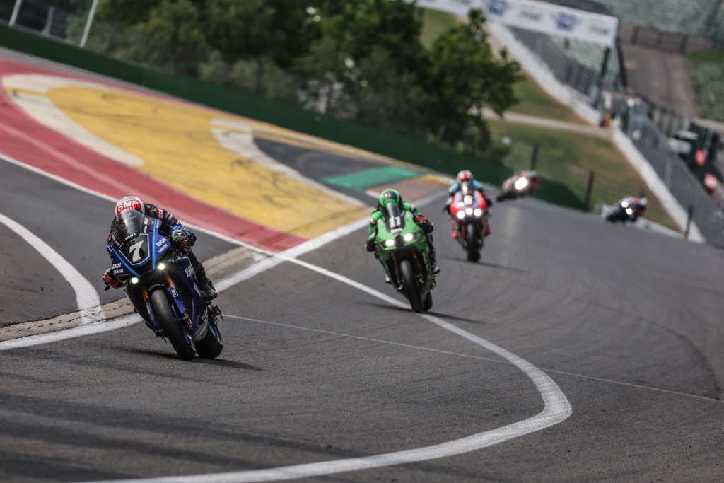 8 Hours of Spa Motos Action