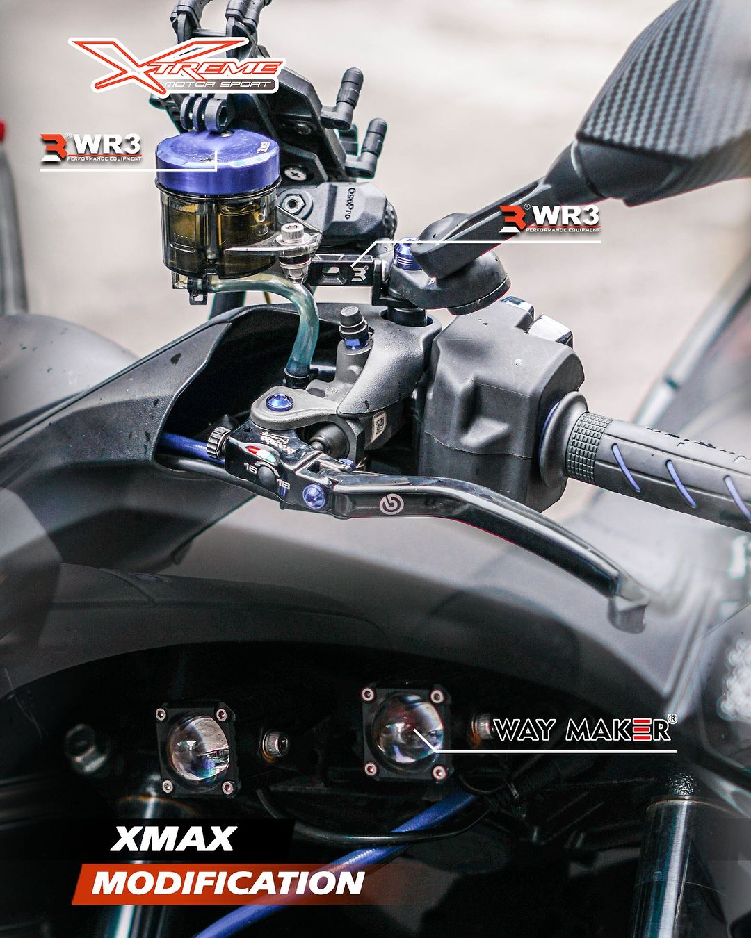 Tutup Tabung Rem Xmax WR3