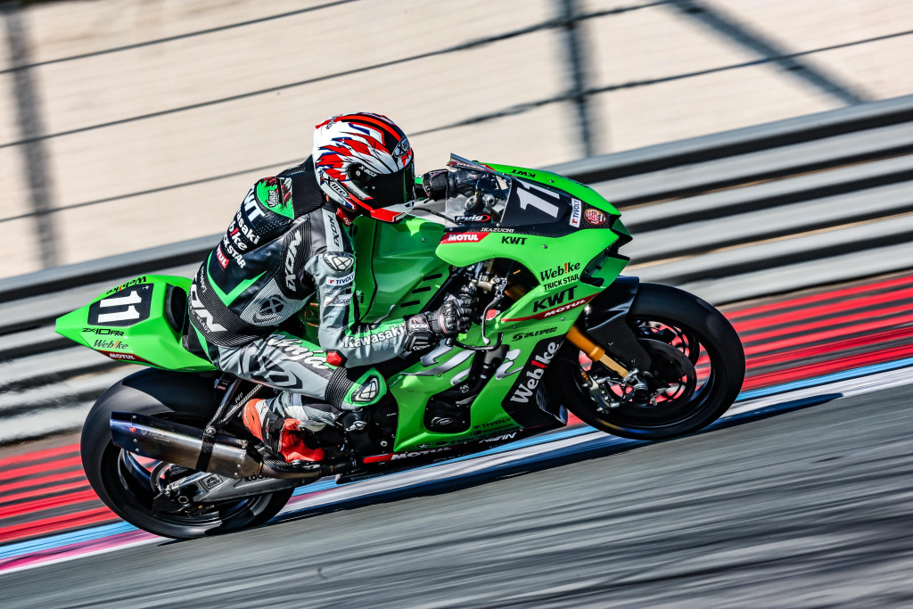 David Checa Kawasaki Webike Trickstar