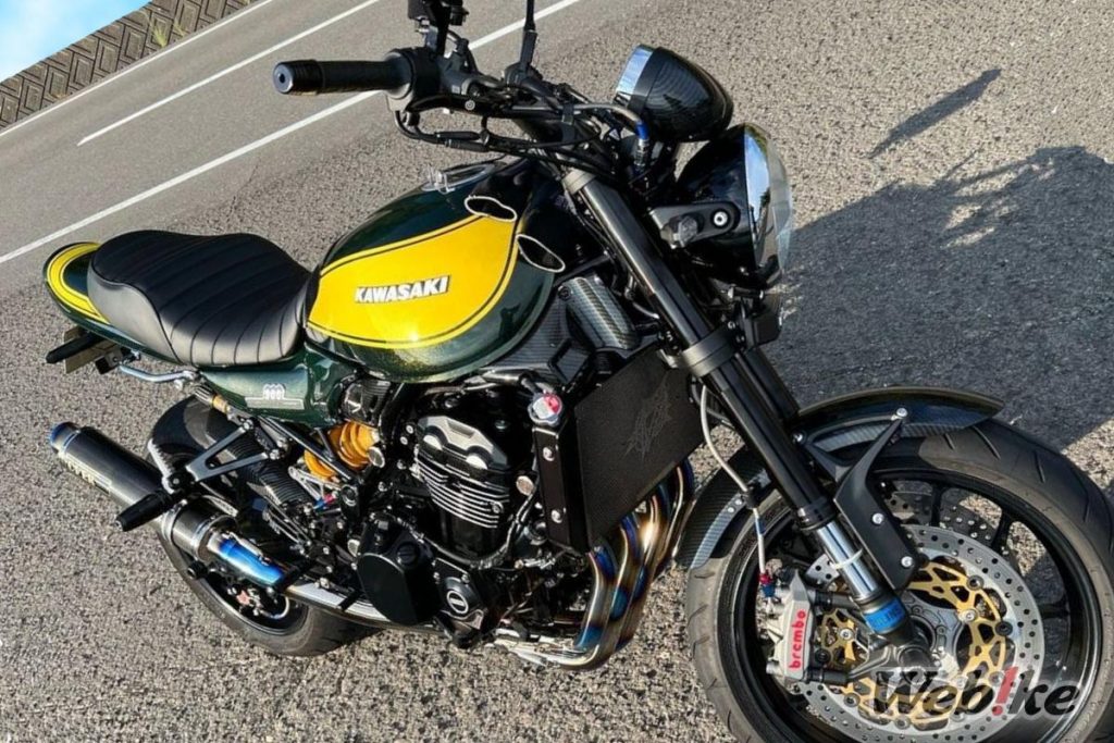 Modifikasi Z900RS Kuning