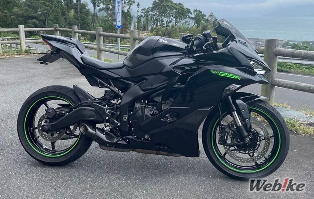 Modifikasi ZX25R Hitam