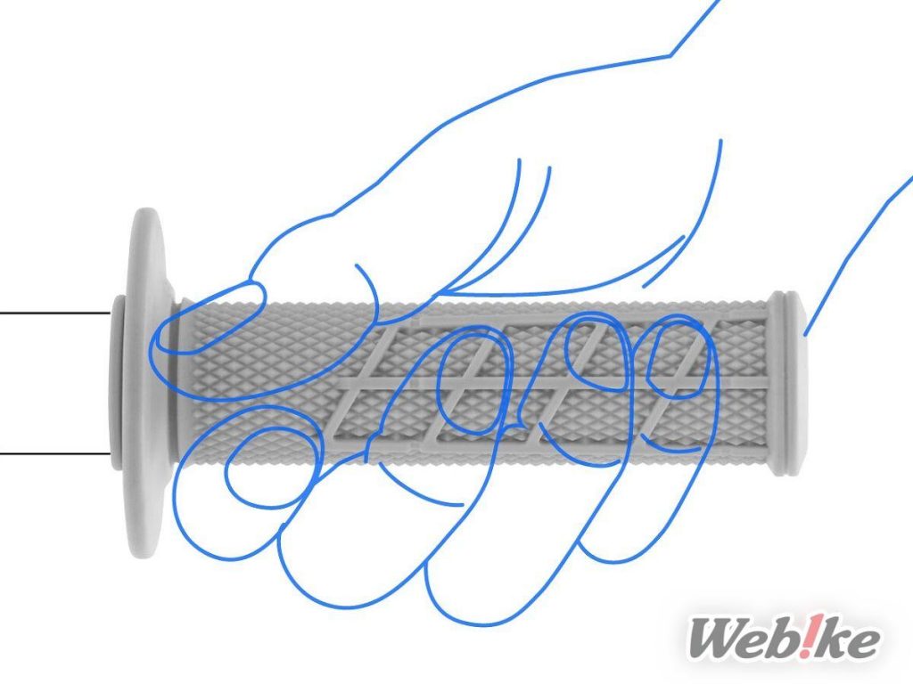Zeta Dirt Grip fingers