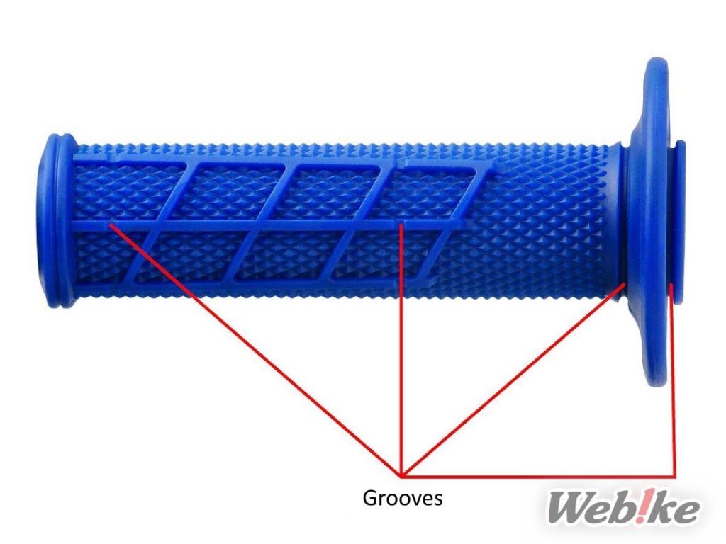 Zeta Dirt Grip safety wire grooves