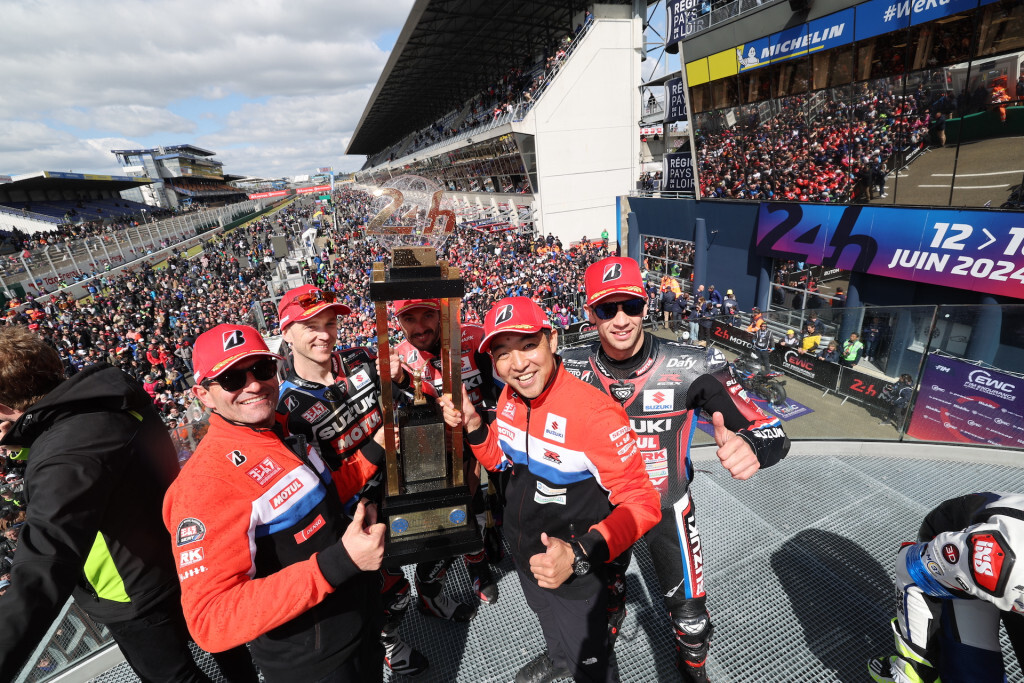 Yoshimura SERT Motul 24 Heures Motos Podium