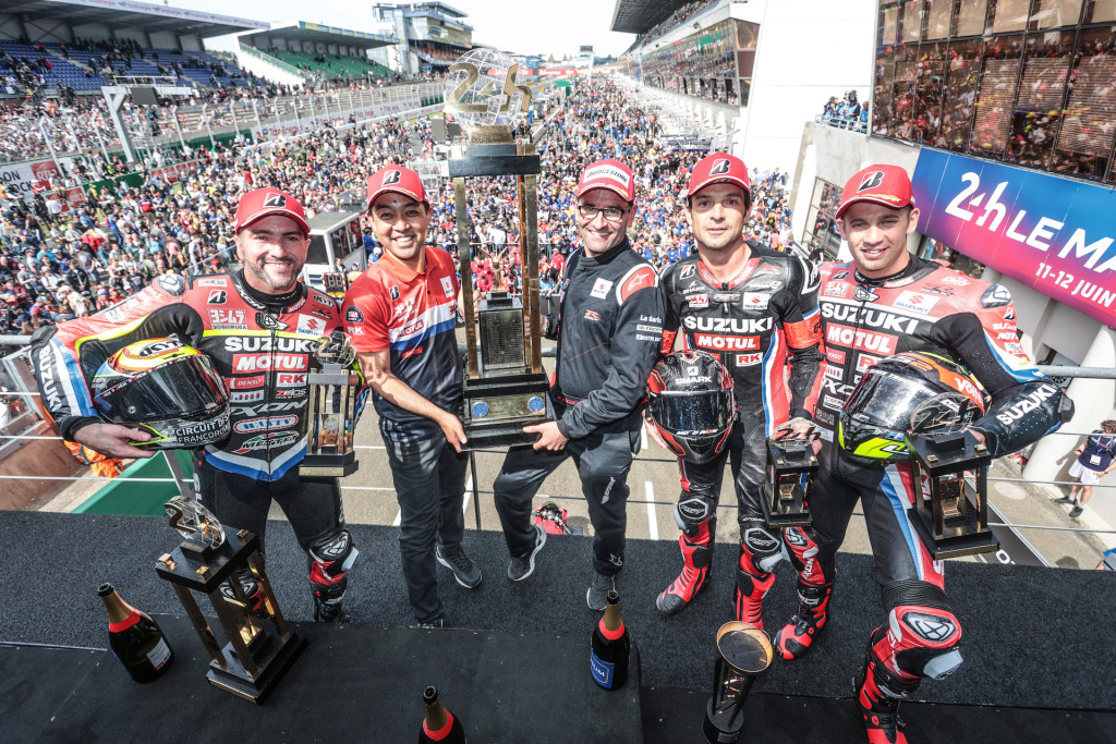 Podium Le Mans 2022