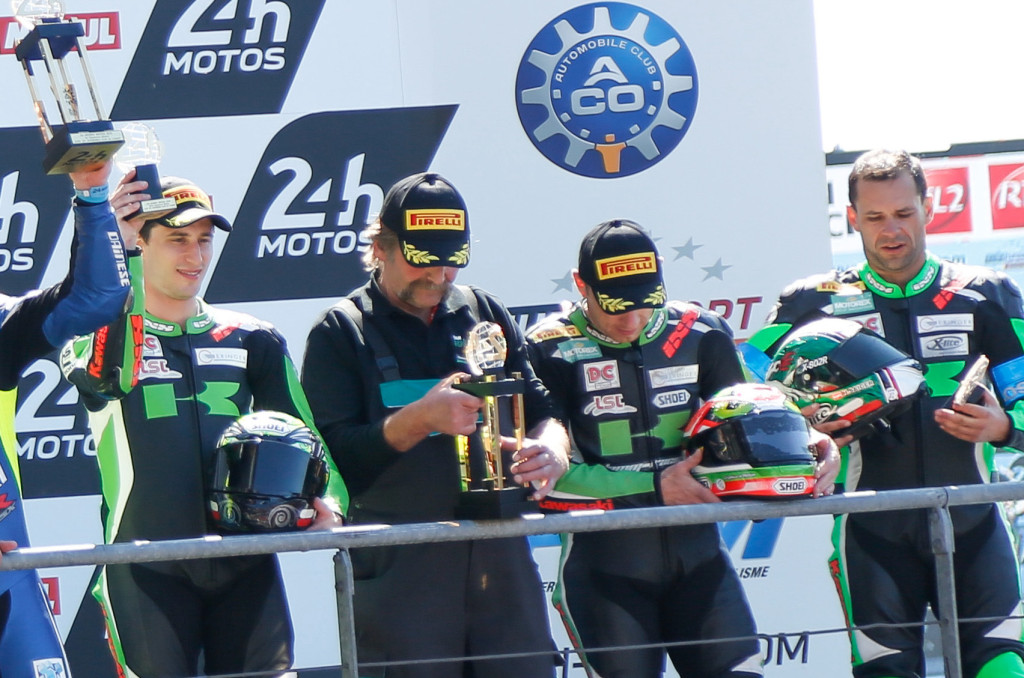 Podium Le Mans Bolliger